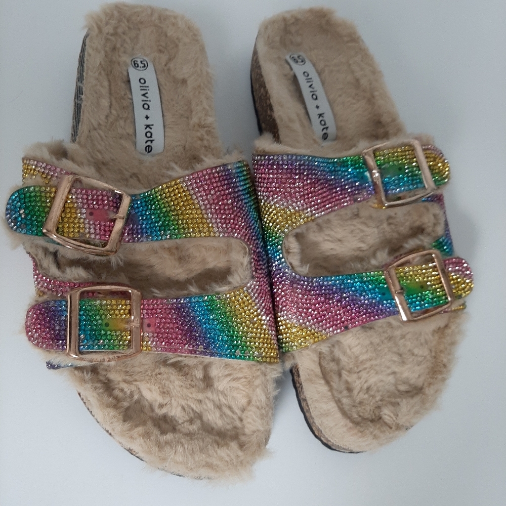 Olivia + Kate Sandals Size 6.5